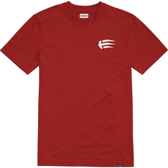 Etnies Joslin Red White Kids T-Shirt [Size: S]