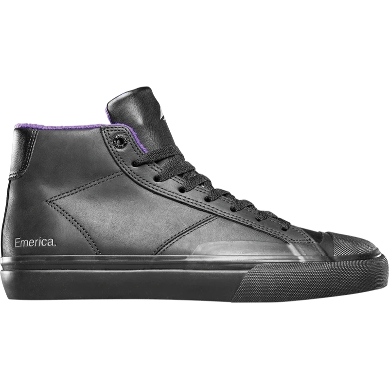 Emerica Omen Hi Black Black Mens Skate Shoes [Size: US 11]