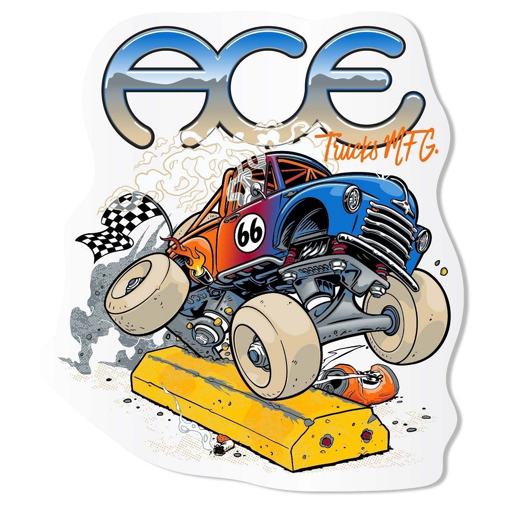 Ace Monster Truck Sticker