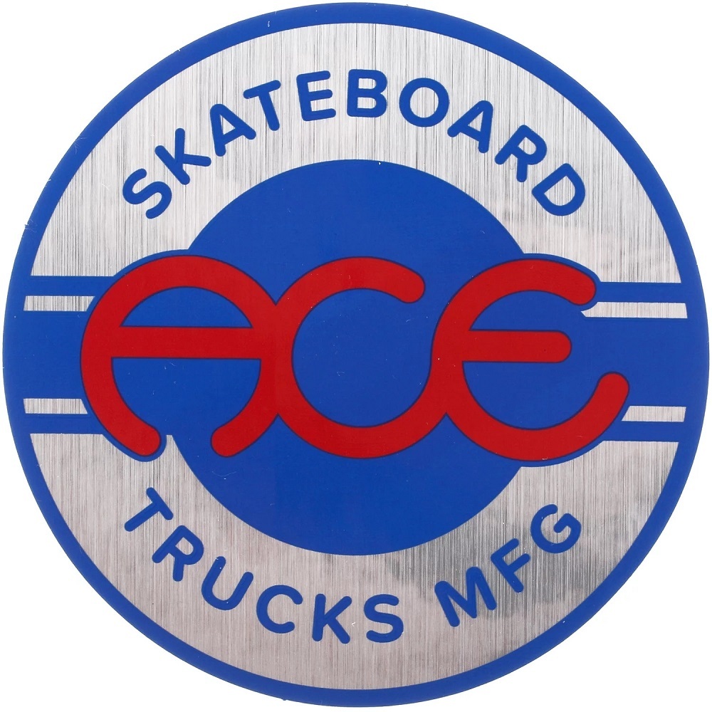 Ace Seal Logo Sticker [Colour: Blue Silver]