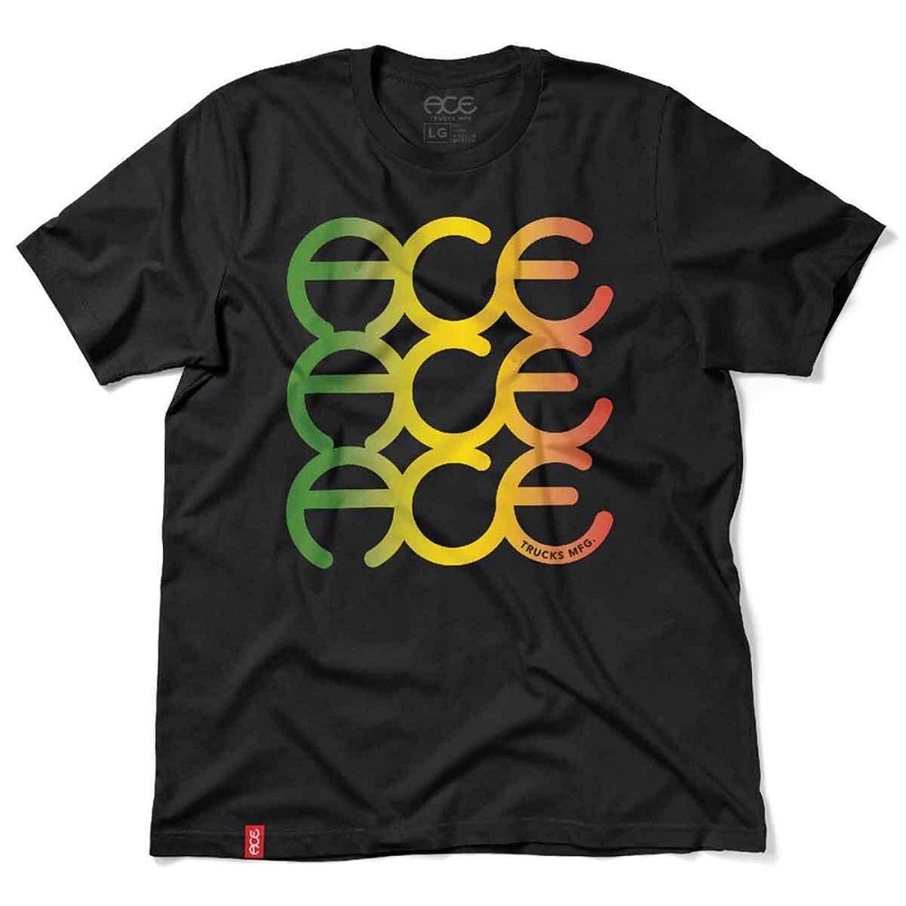 Ace Sunsplash Vintage Black T-Shirt [Size: S]