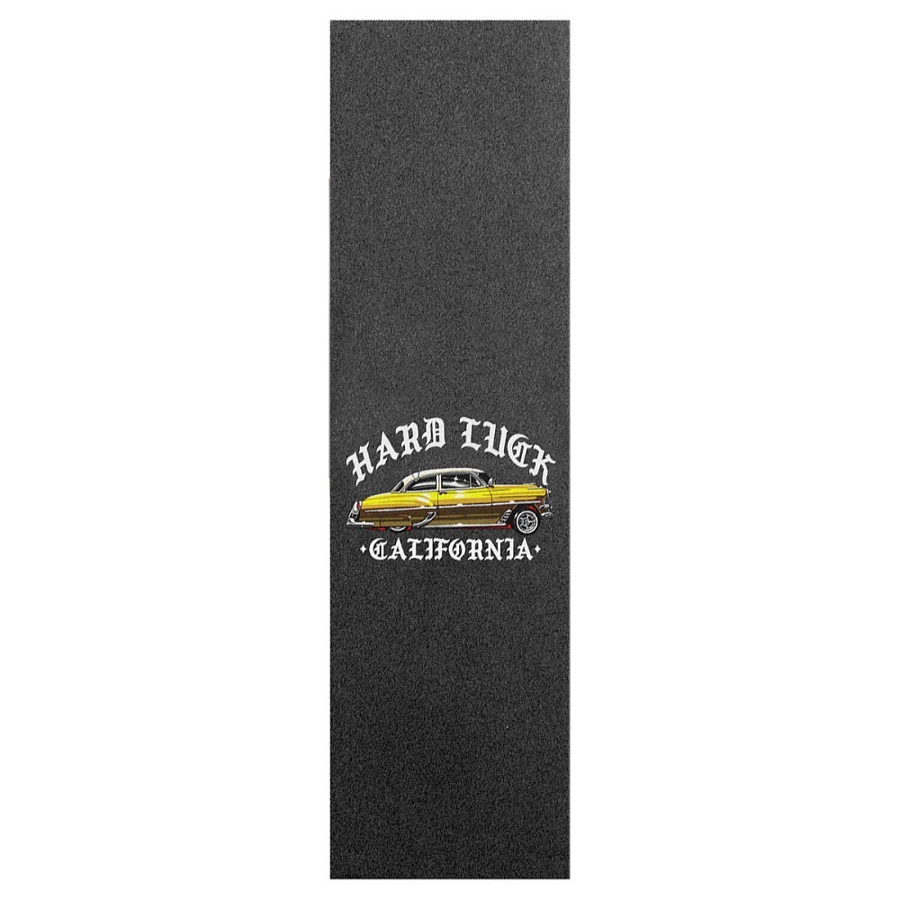 Hard Luck 54 Love Black 9 x 33 Skateboard Grip Tape Sheet