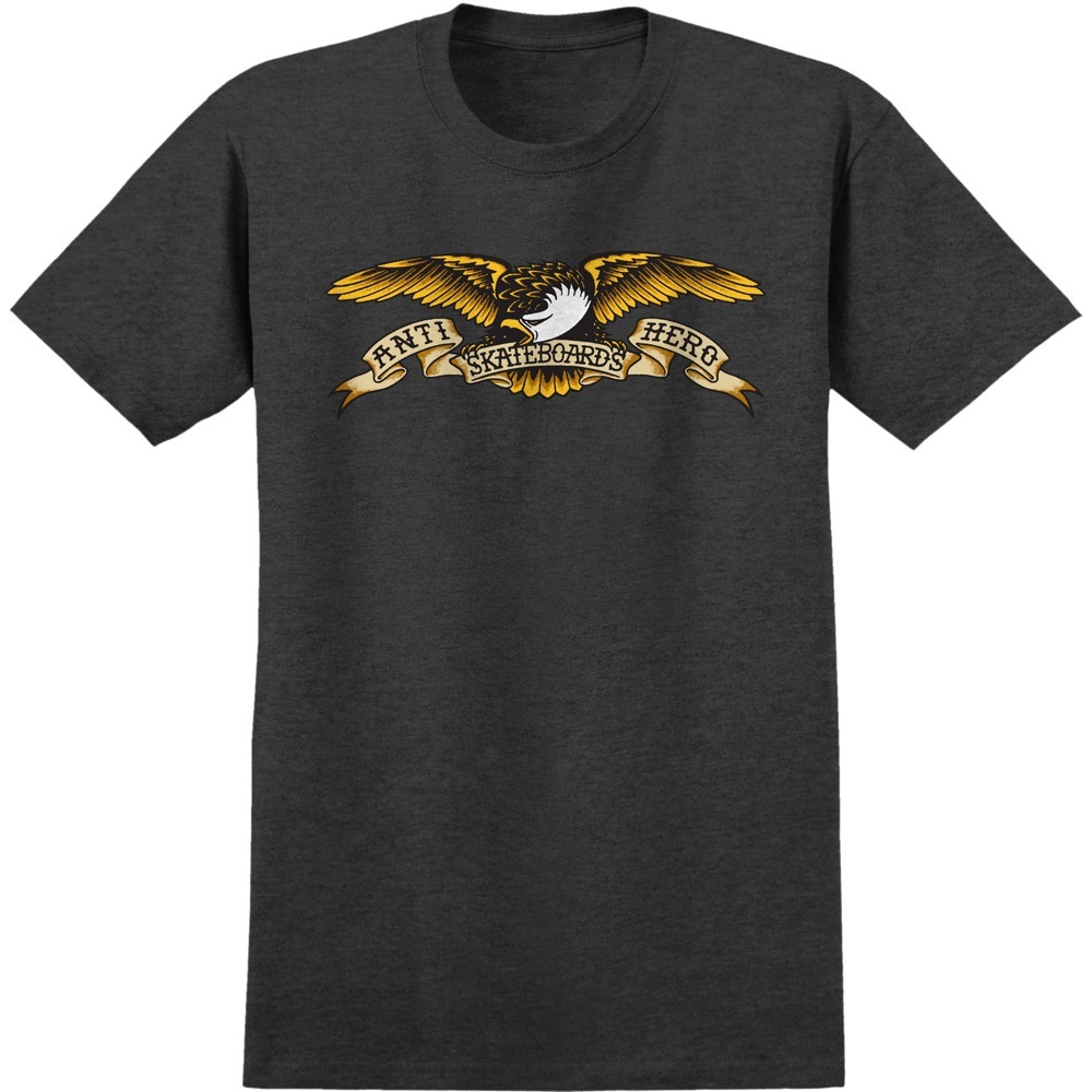 Anti Hero Eagle Charcoal Youth T-Shirt [Size: Youth M]