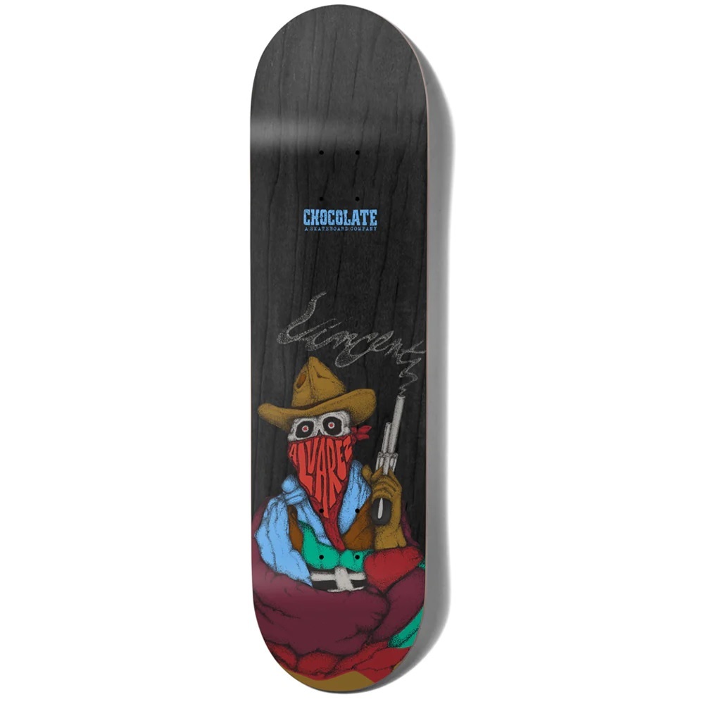 Chocolate Bandito WR43 D3 Vincent Alvarez 8.0 Skateboard Deck
