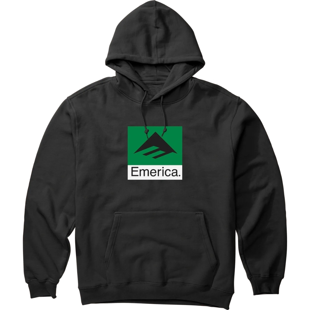Emerica Classic Combo Black Hoodie [Size: S]