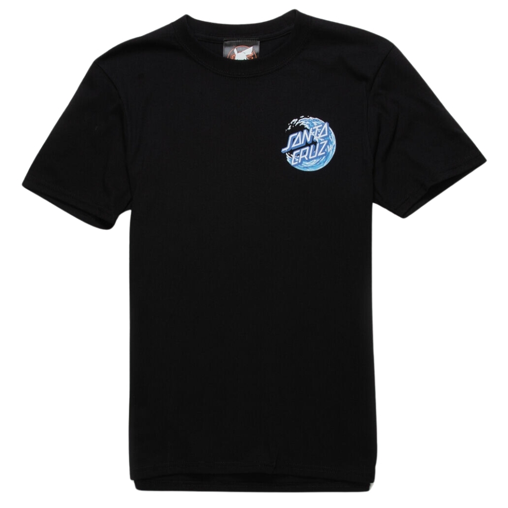 Santa Cruz X Pokemon Water Type 1 Black Youth T-Shirt [Size: 14]