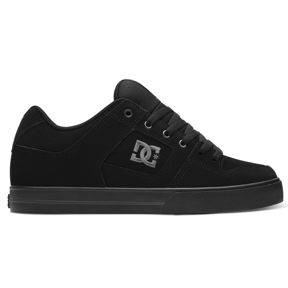 DC Pure Black Pirate Black Mens Skate Shoes [Size: US 12]
