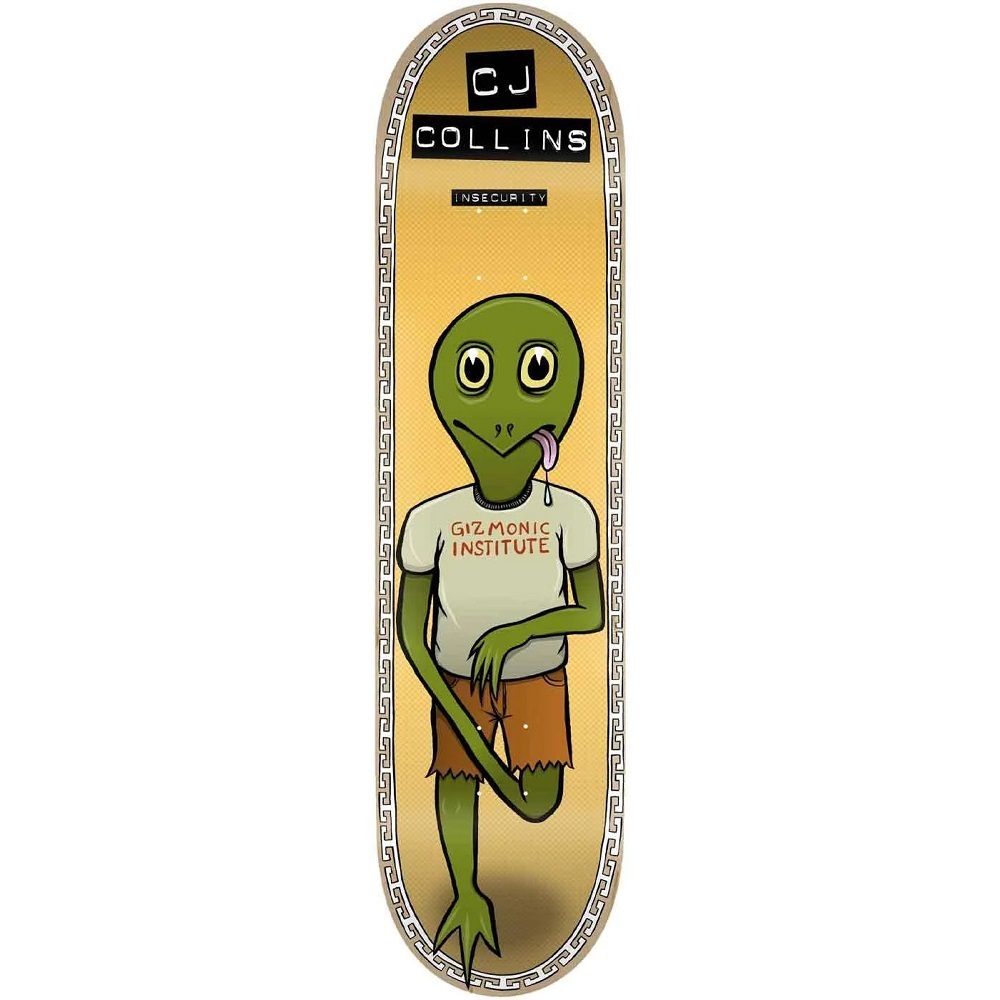 Toy Machine Insecurity CJ Collins 7.75 Skateboard Deck