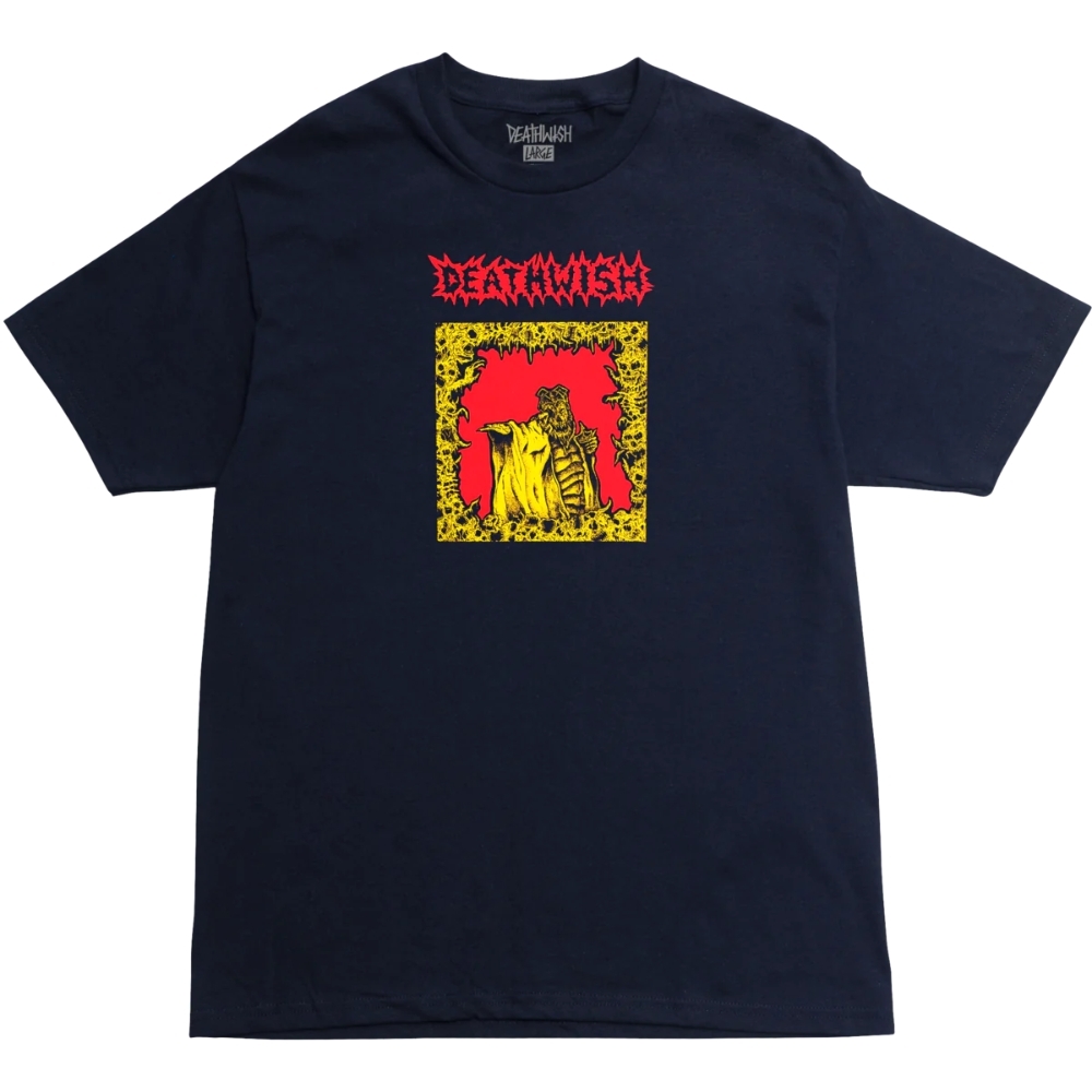 Deathwish The Evil One Navy T-Shirt [Size: L]
