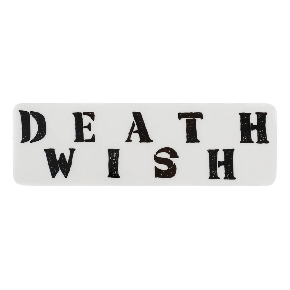Deathwish Mind Wars Skateboard Sticker [Colour: Two Rows]