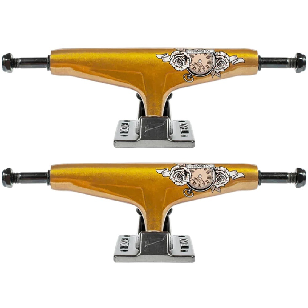 Tensor Aluminum TJ Rogers Love Set Of 2 Skateboard Trucks [Size: 5.25]