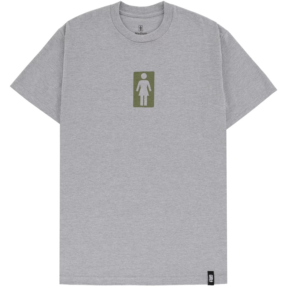 Girl Knockout OG WR44 D1 Grey T-Shirt [Size: S]