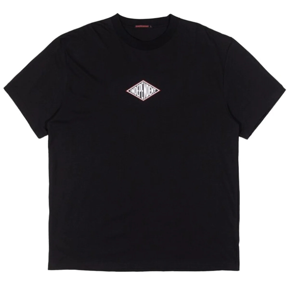 Independent GP Flags Black T-Shirt [Size: S]