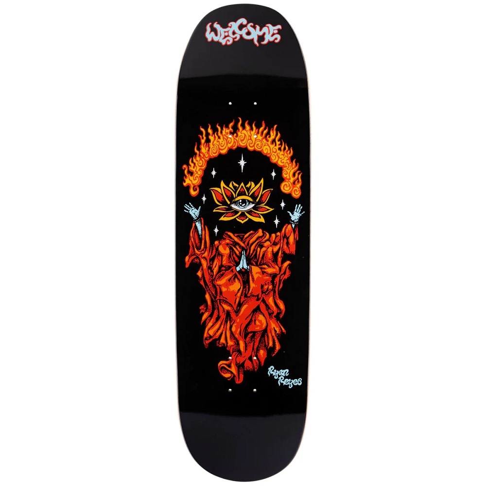 Welcome Rebirth On Baculus 2 Black 9.0 Skateboard Deck