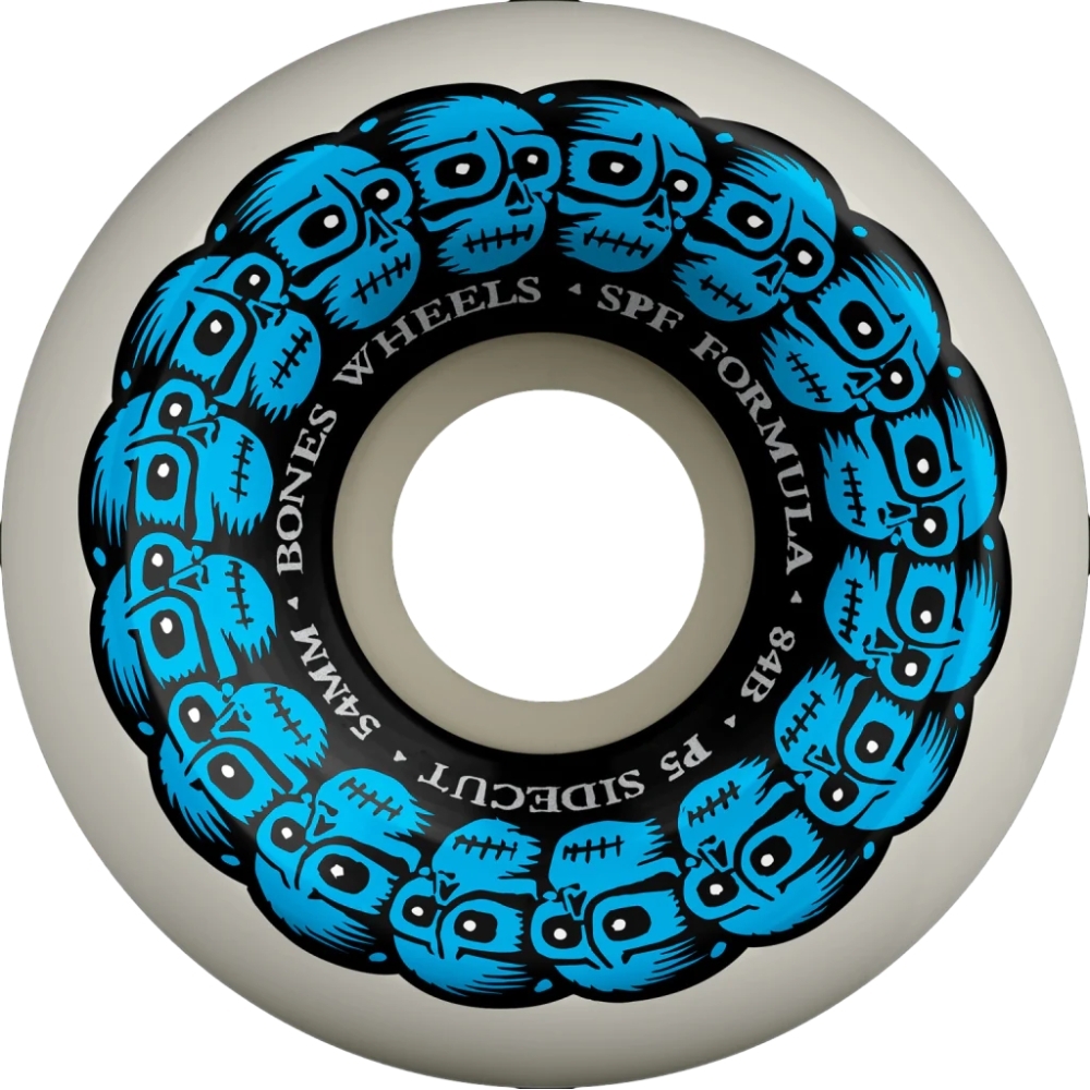 Bones Circle Skulls Sidecut SPF P5 84B 56mm Skateboard Wheels