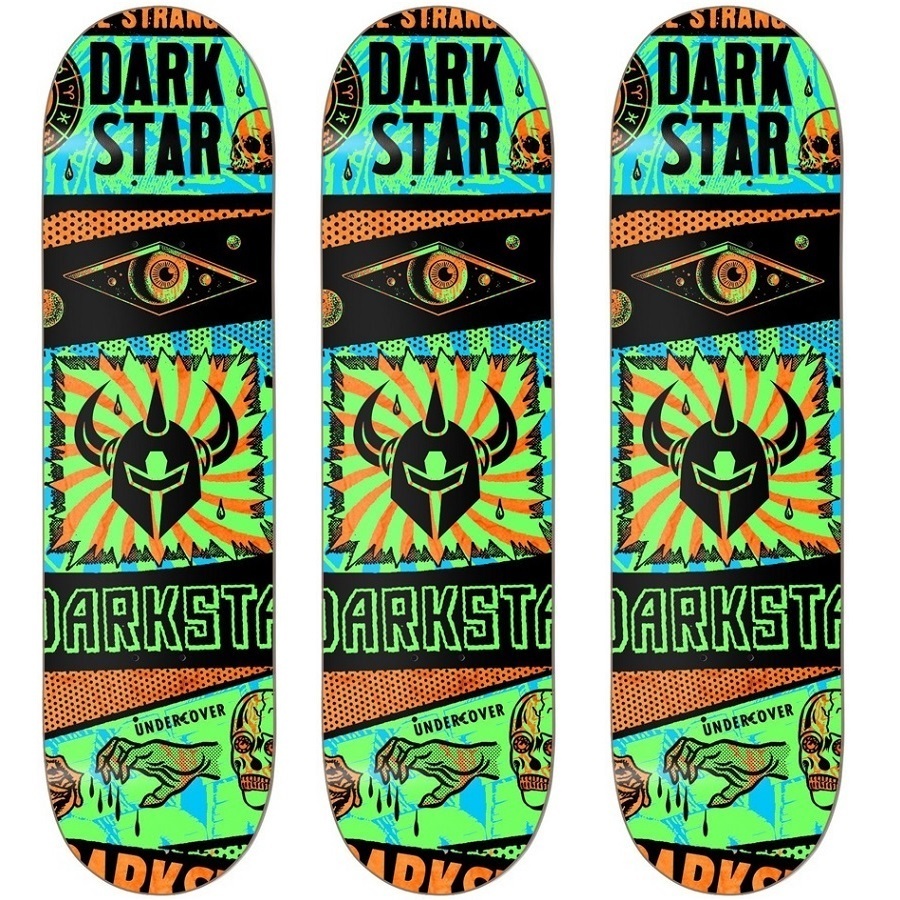 Darkstar Collapse HYB Green 8.25 3 Pack Skateboard Decks