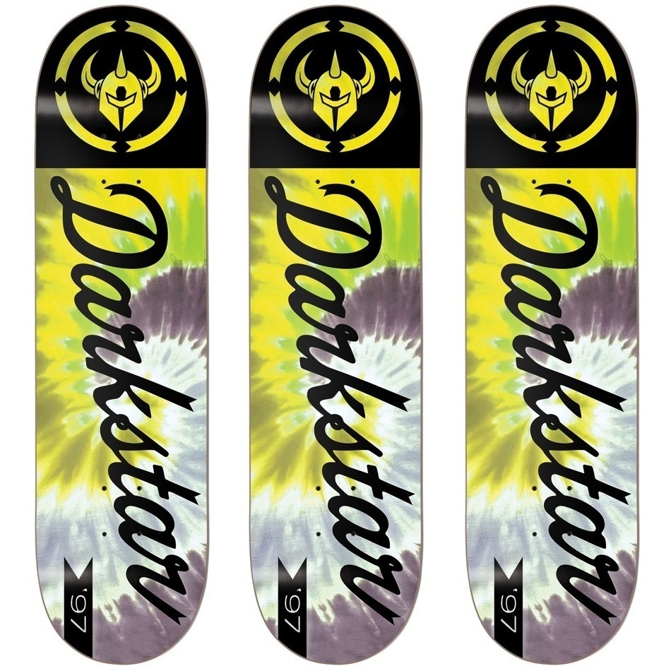 Darkstar Contra RHM Yellow 8.0 3 Pack Skateboard Decks