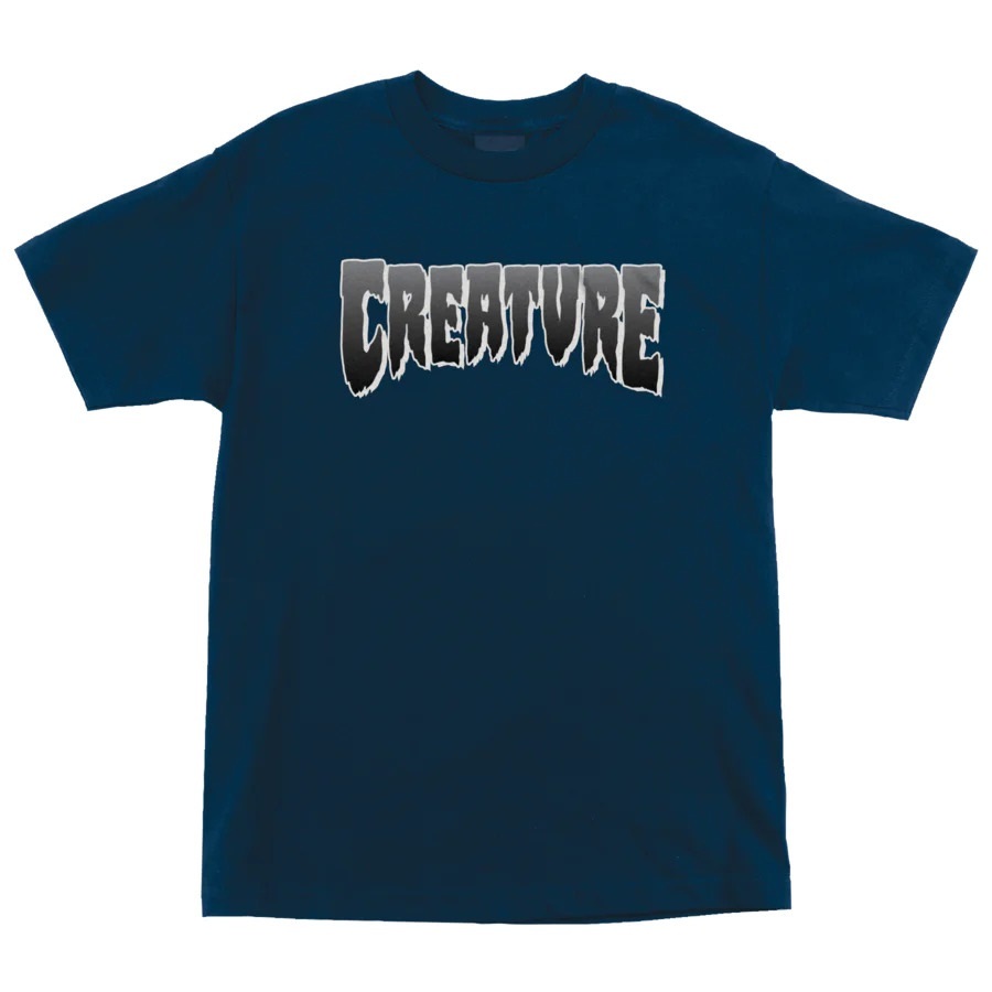 Creature Logo Dark Navy T-Shirt [Size: M]