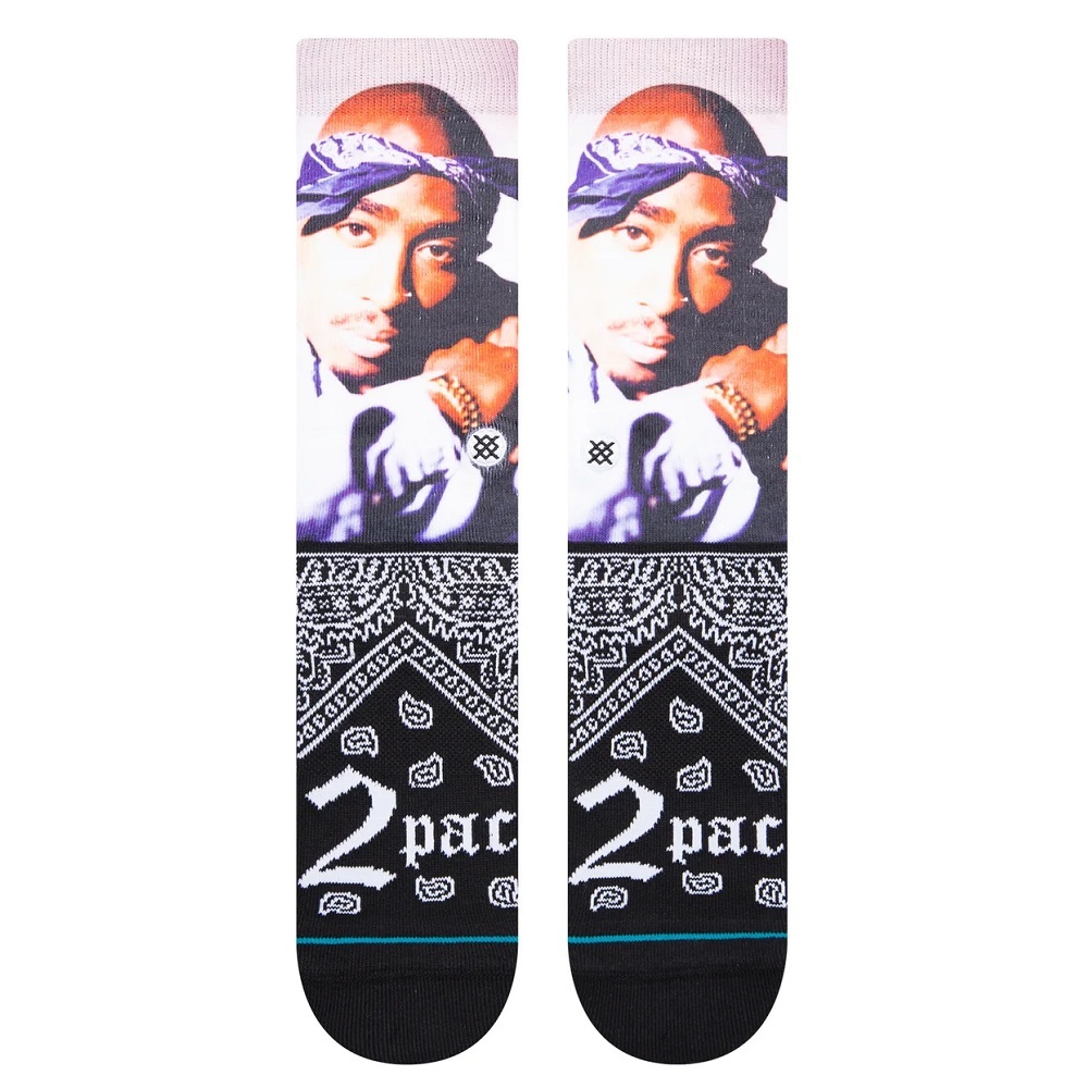 Stance Makaveli Black Large Mens Socks