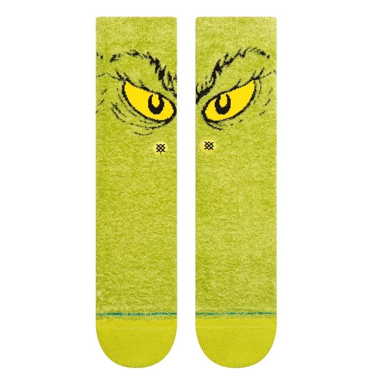 Stance Da Da Dagrinch Green Large Mens Socks