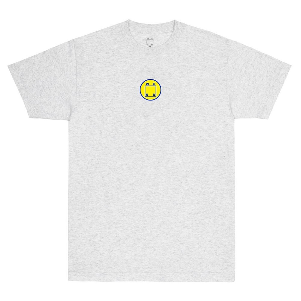 WKND Circle Logo Ash Grey T-Shirt [Size: XL]
