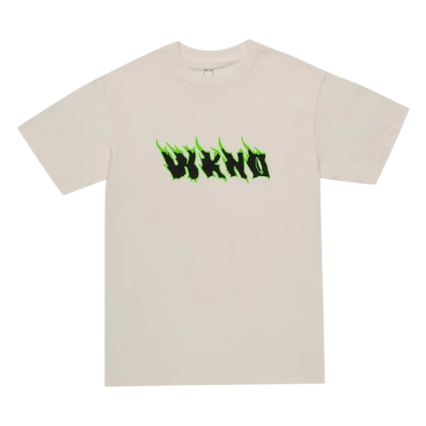 WKND Hot Fire Cream T-Shirt [Size: L]