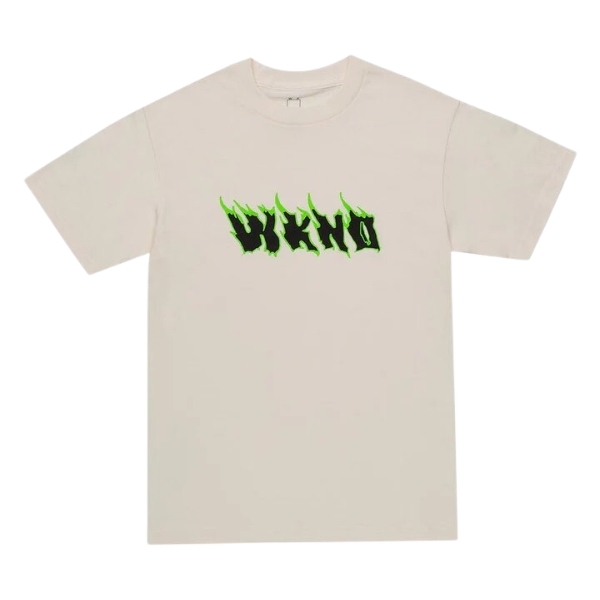 WKND Hot Fire Cream T-Shirt [Size: S]