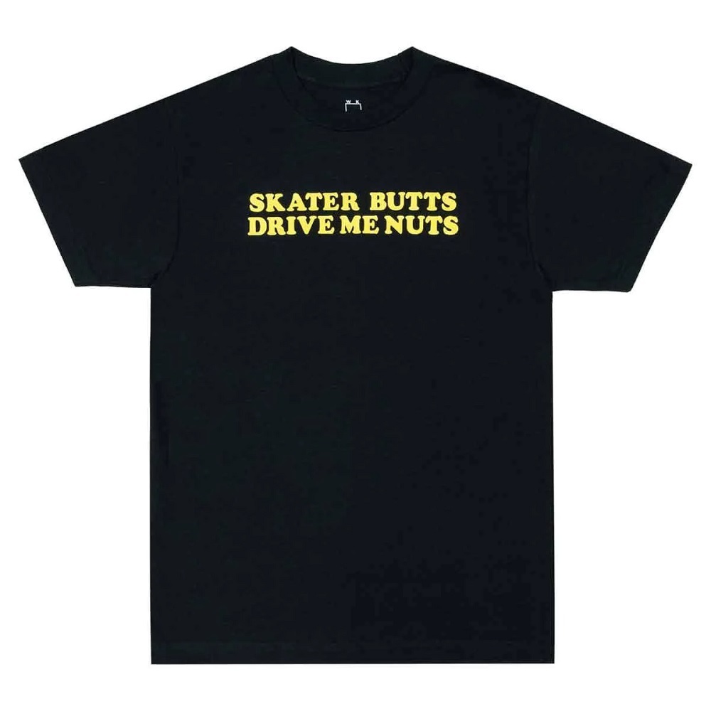 WKND Skate Butts Black T-Shirt [Size: S]