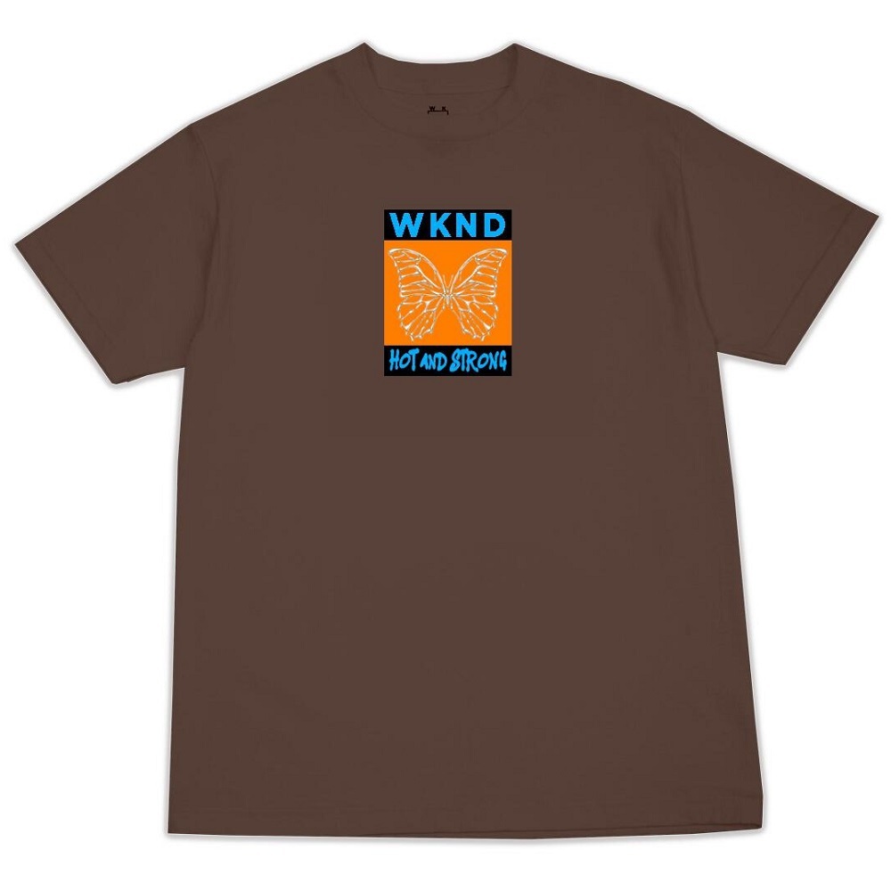 WKND Hot & Strong Brown T-Shirt [Size: L]