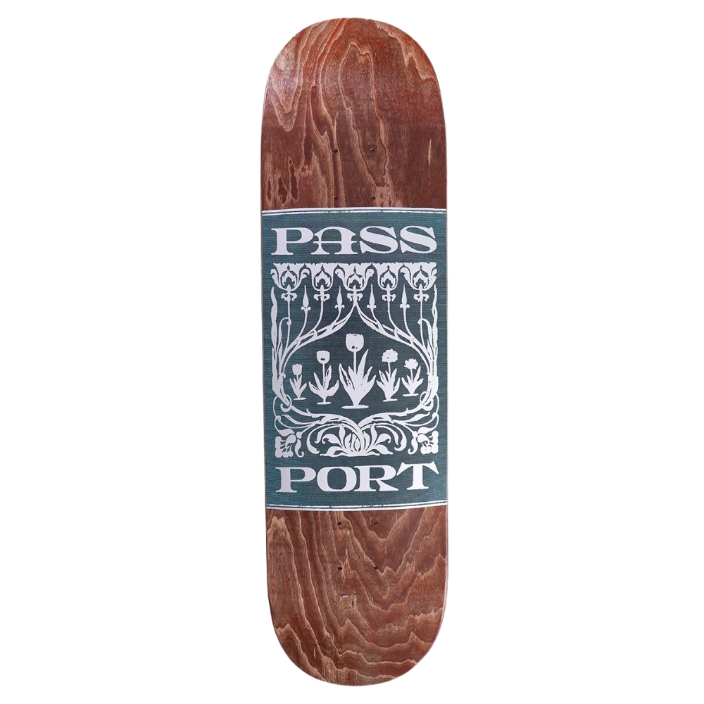 Passport Embossed Series Tulips 8.38 Skateboard Deck
