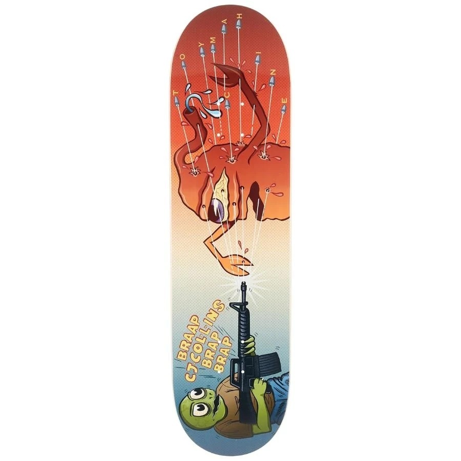Toy Machine Brap CJ Collins 8.375 Skateboard Deck