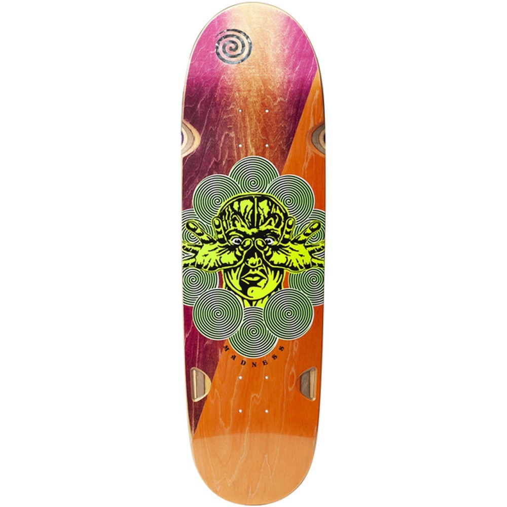Madness Manipulate R7 Orange V1 9.0 Skateboard Deck