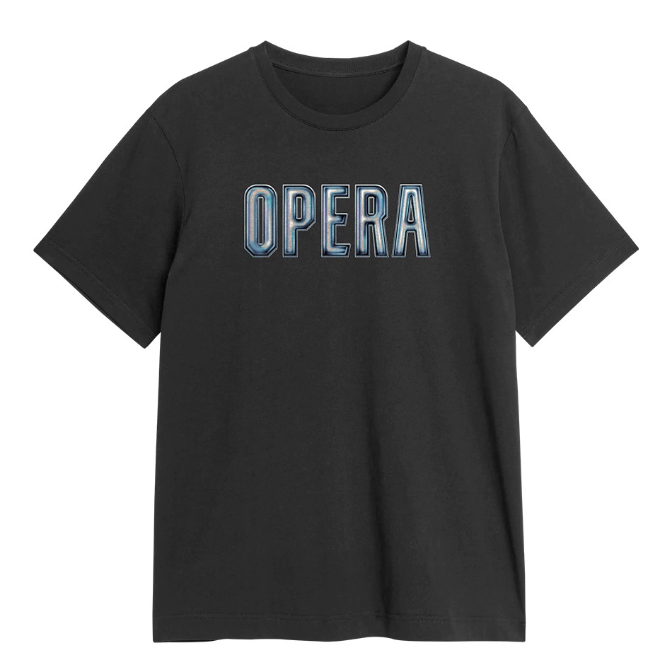Opera 3D Black T-Shirt [Size: L]