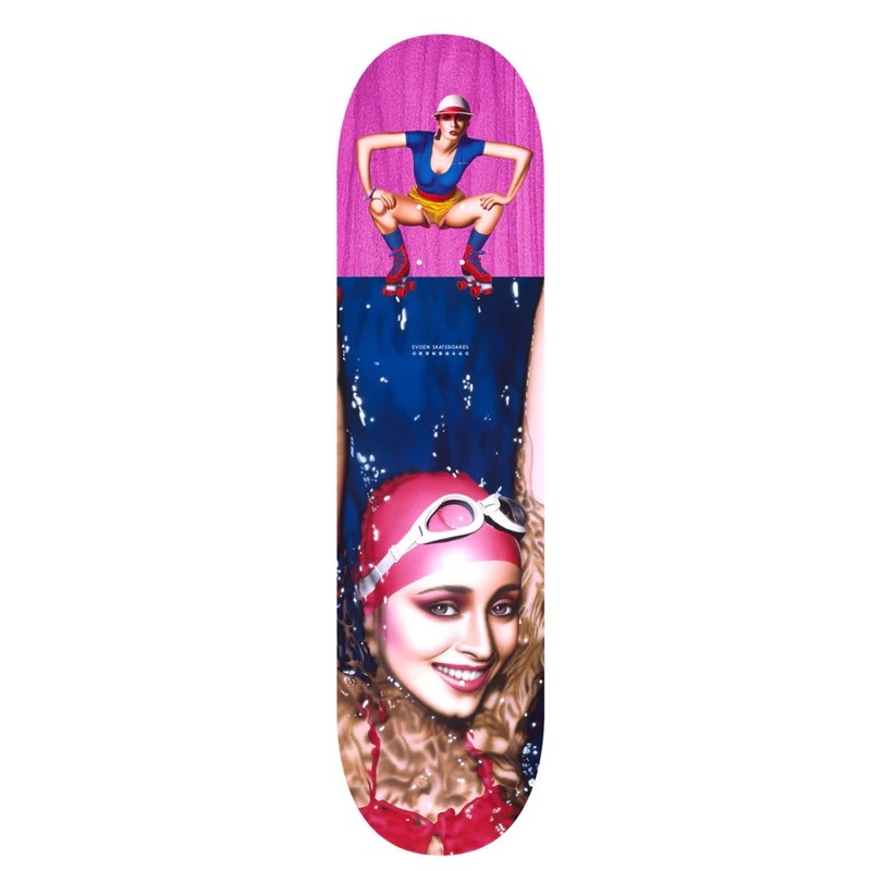 Evisen Splash Roller Disco 8.25 Skateboard Deck