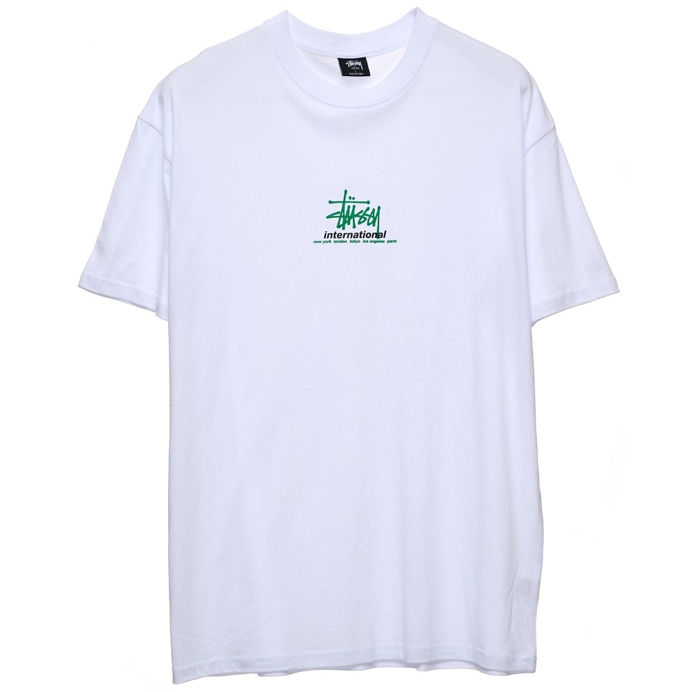 Stussy International White T-Shirt [Size: S]