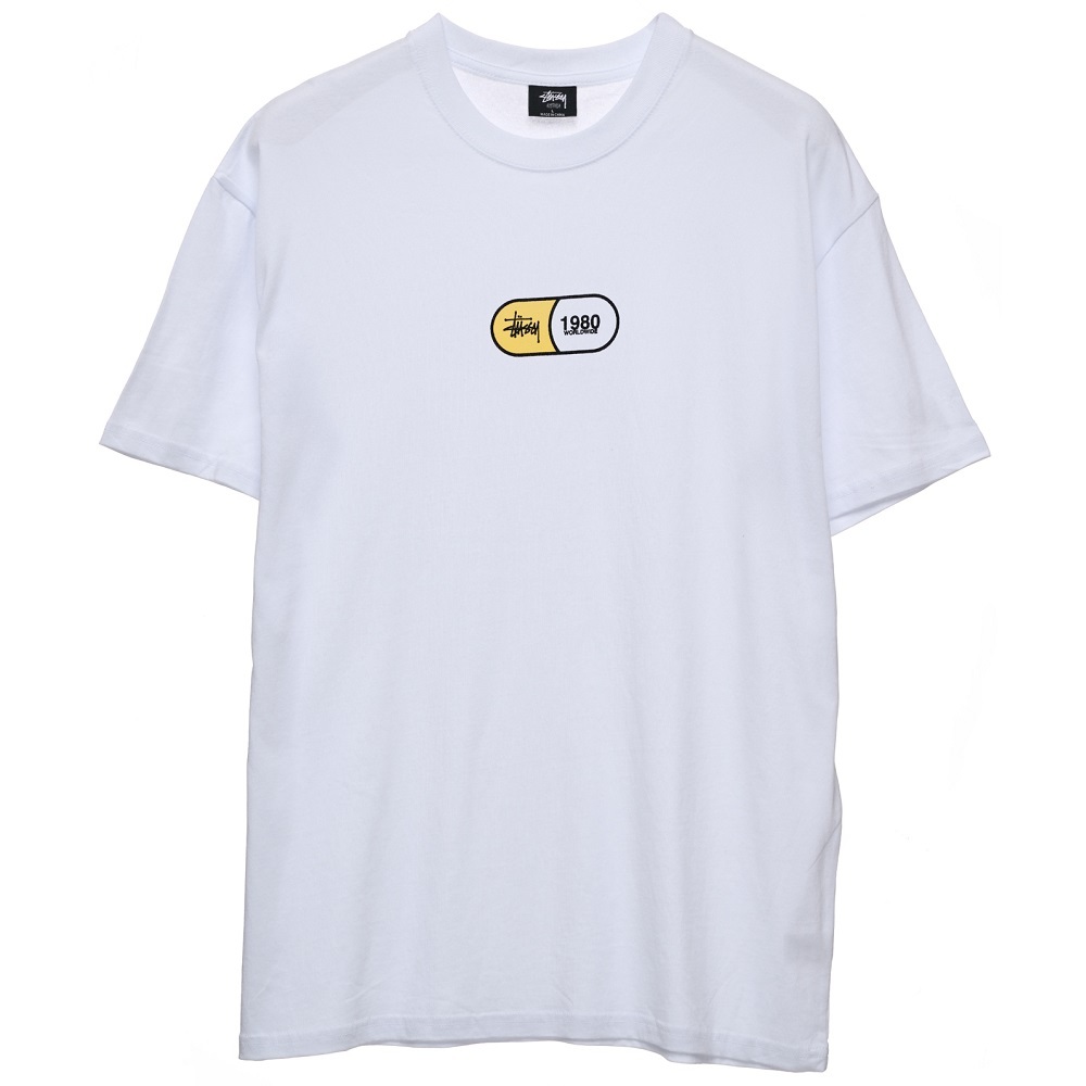 Stussy Capsule White T-Shirt [Size: L]
