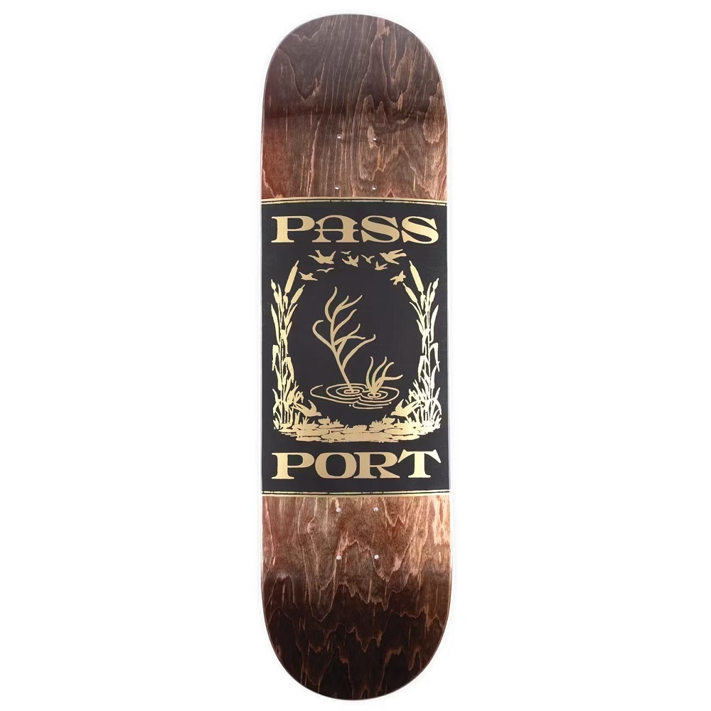 Passport Embossed Series Everglade 8.38 Skateboard Deck
