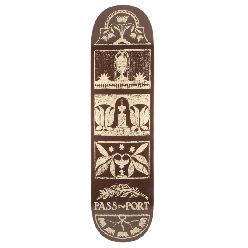 Passport Rubbings Series Back Yard 8.25 Skateboard Deck