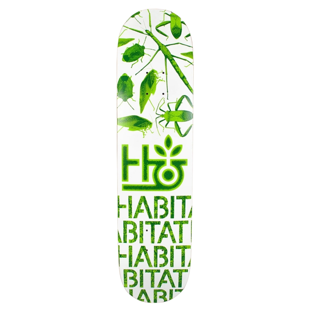 Habitat Insecta Green 7.75 Skateboard Deck