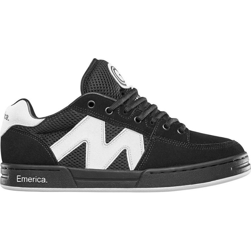 Emerica OG-1 Black White Mens Skate Shoes [Size: US 8]