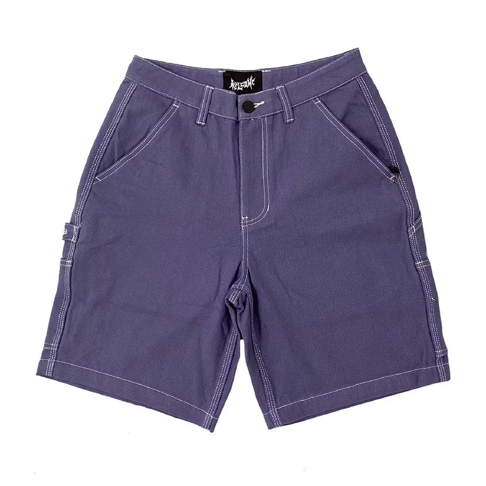 Welcome Skateboards Brace Canvas Carpenter Grape Shorts [Size: 28]