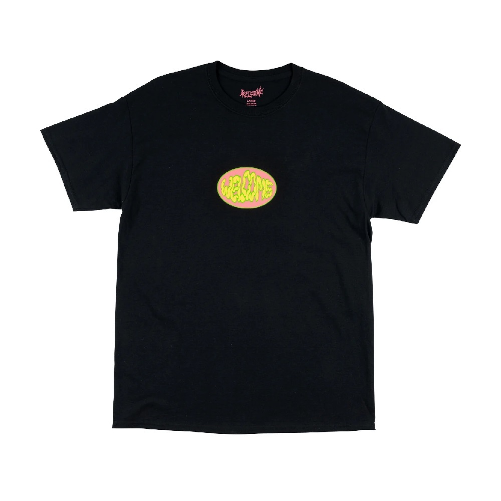 Welcome Skateboards Cramp Black T-Shirt [Size: S]