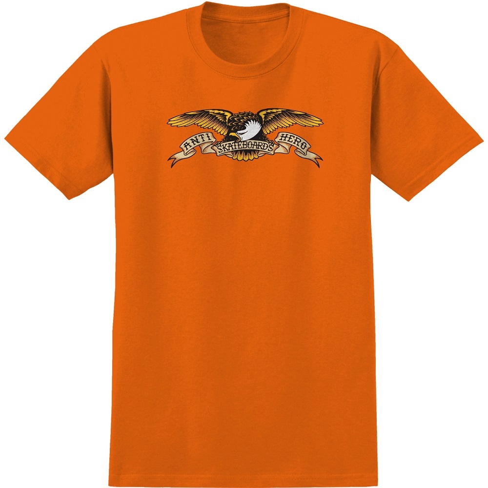 Anti Hero Eagle Orange Youth T-Shirt [Size: S]