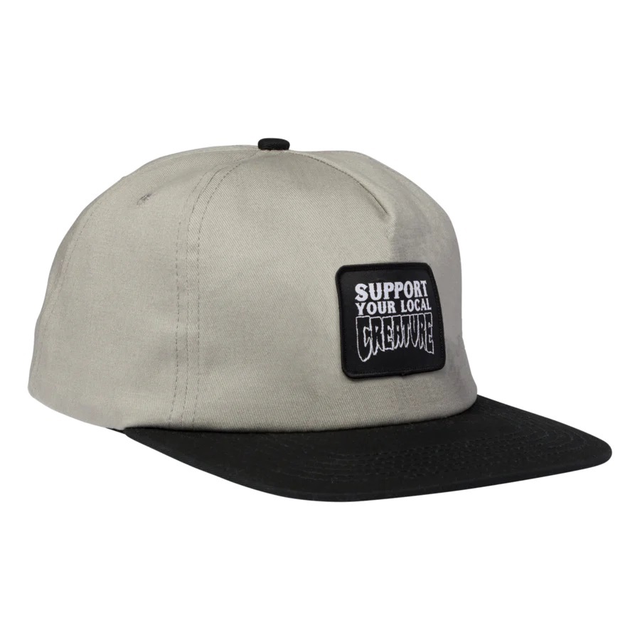 Creature Support Patch Mid Profile Grey Hat