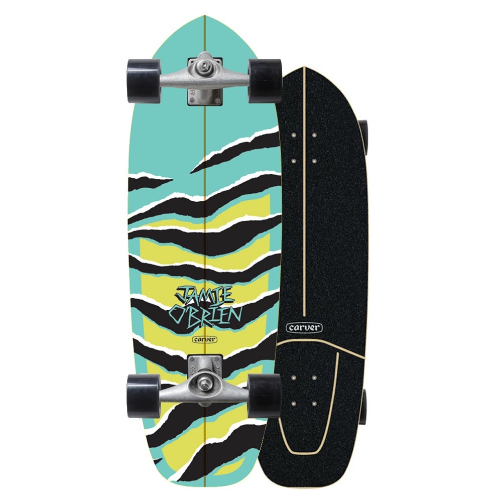Carver Jamie O'Brien J.O.B Aqua Tiger CX Surfskate Skateboard