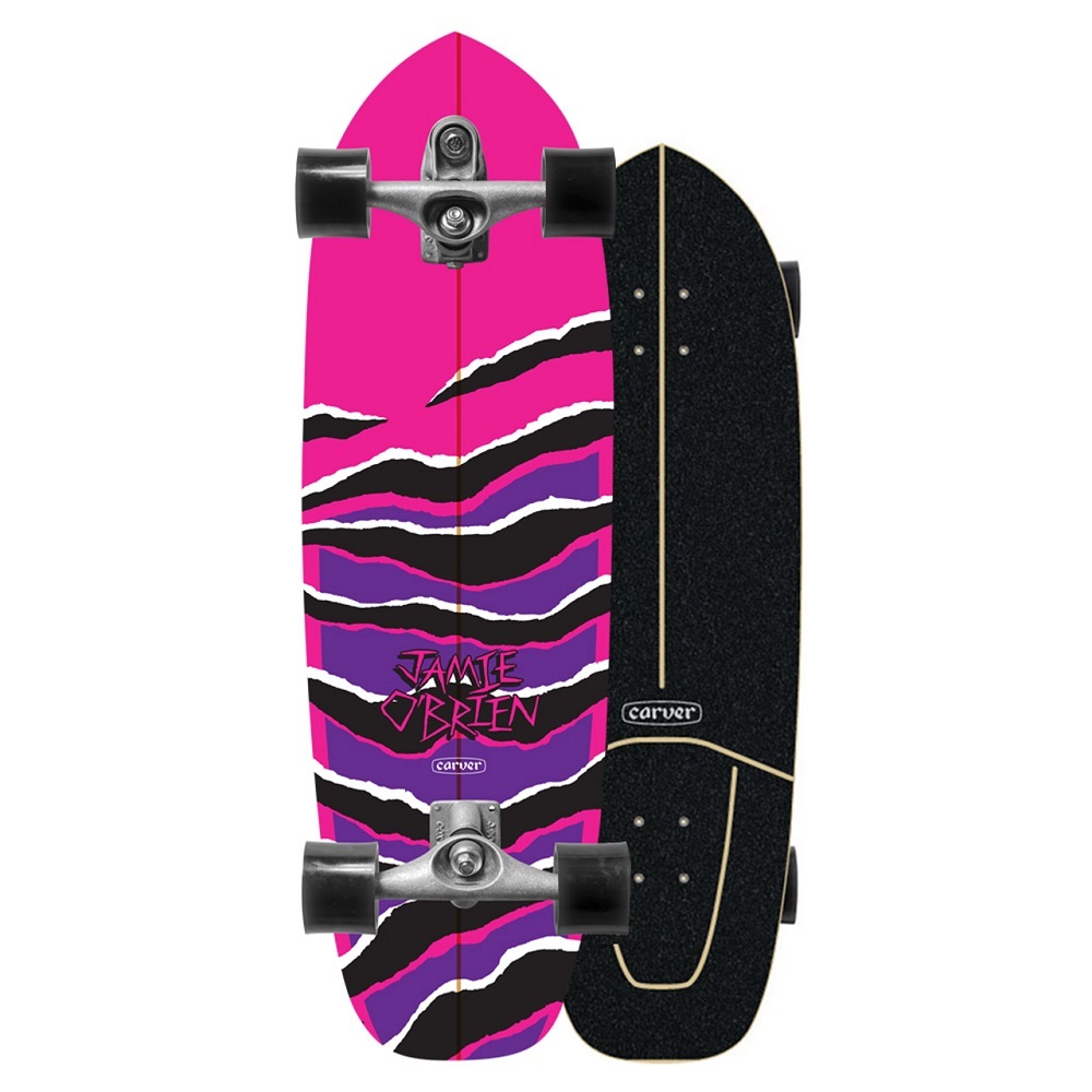 Carver Jamie O'Brien J.O.B Pink Tiger C7 Surfskate Skateboard