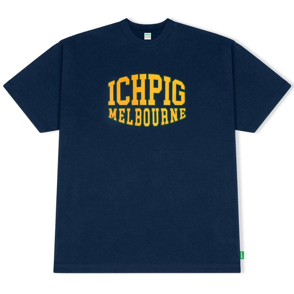 Ichpig Stadium Melb Michigan Blue T-Shirt [Size: S]