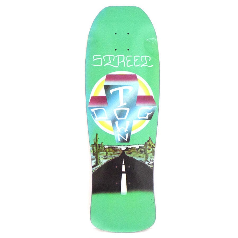 Dogtown Street Reissue Teal 9.625 Skateboard Deck