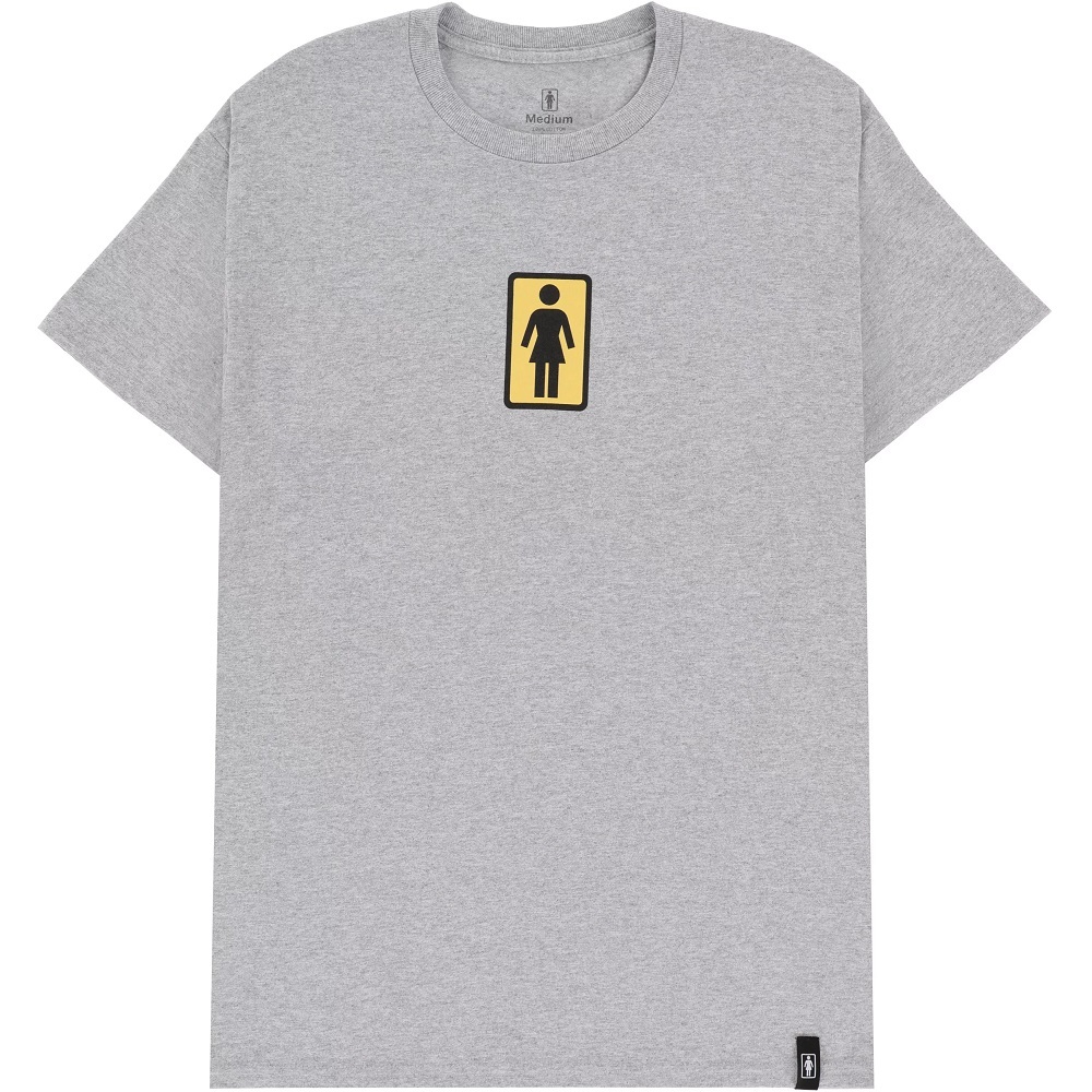 Girl Boxed OG Sport Grey T-Shirt [Size: S]