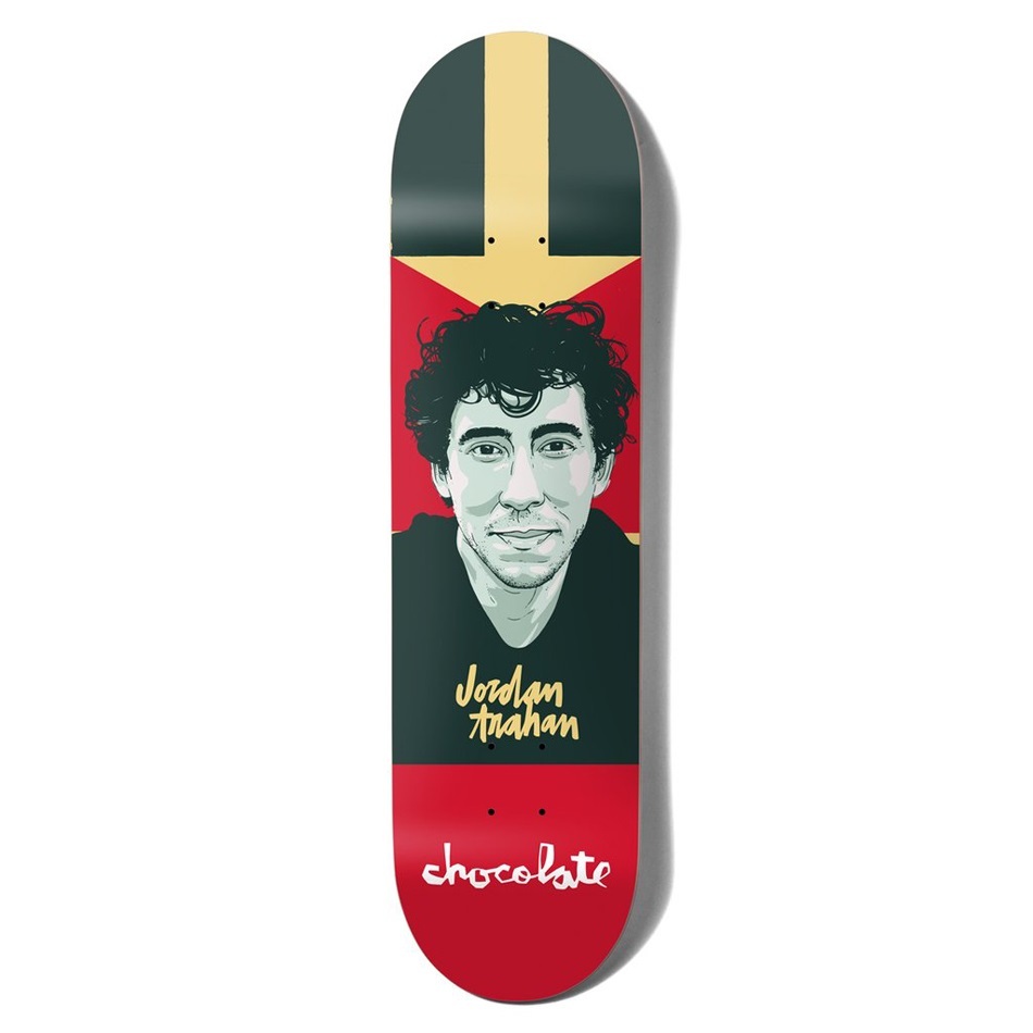 Chocolate Hecox Portrait WR42 Trahan 8.5 Skateboard Deck